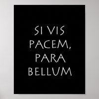 Si vis pacem para bellum