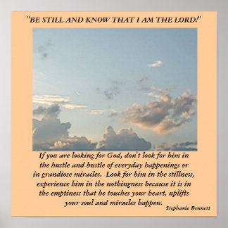 Poster Si vous cherchez Dieu