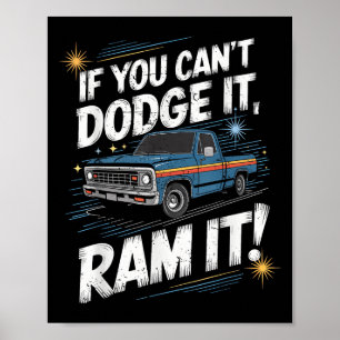Poster Si vous ne pouvez pas l'éviter, foncez dessus Cami