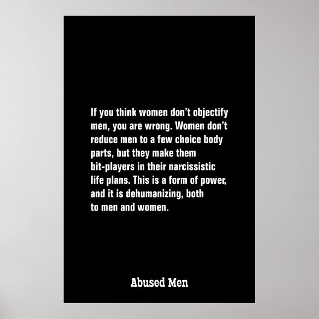 Poster Si vous pensez que les femmes ne récriminent pas l (Devant)