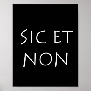 Poster sic et