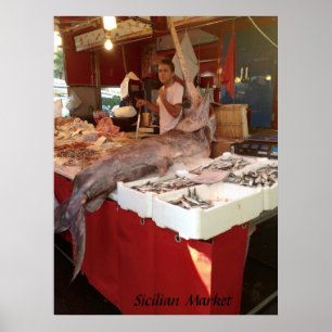 Poster Sicilienne Swordsman