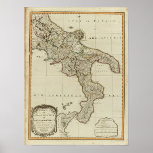 Poster Sicily, Kingdom of Naples