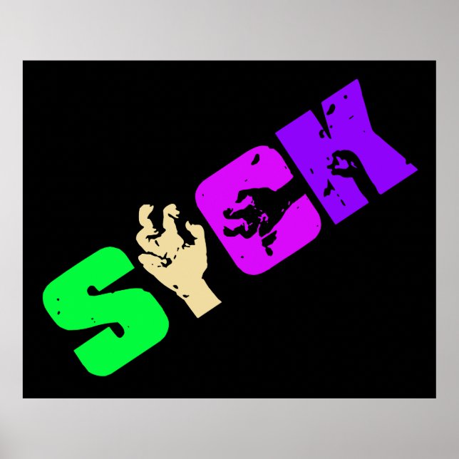 POSTER SICK 1 (Devant)