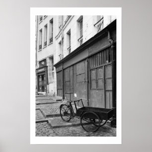 Poster Side Street à Paris