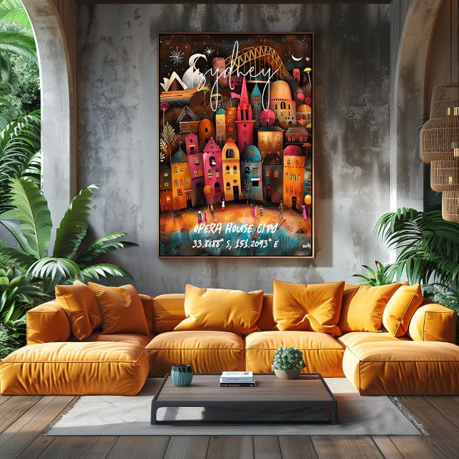 Poster Sídney: Ciudad de la Ópera (Créateur téléchargé)