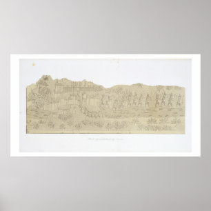 Poster Siege and Plunder of a City, Koujunjik, plate 40 f