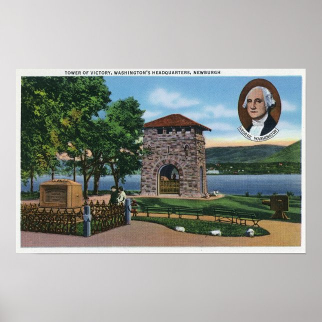 Poster Siège de George Washington, Tour de la Victoire (Devant)