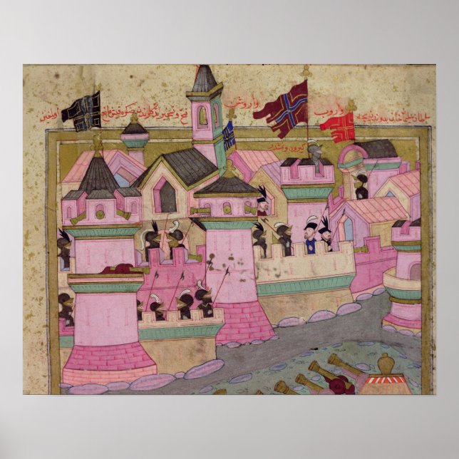 Poster Siège de Vienne par Suleyman I le Magnifique (Devant)