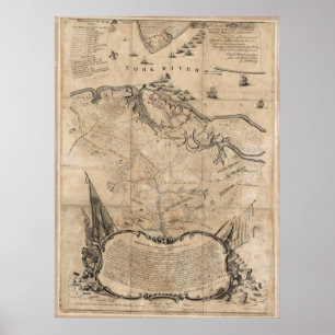 Poster Siège de Yorktown