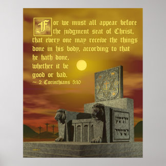 Poster Siège du jugement