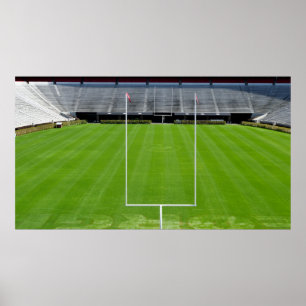 Poster Siège du stade de football universitaire