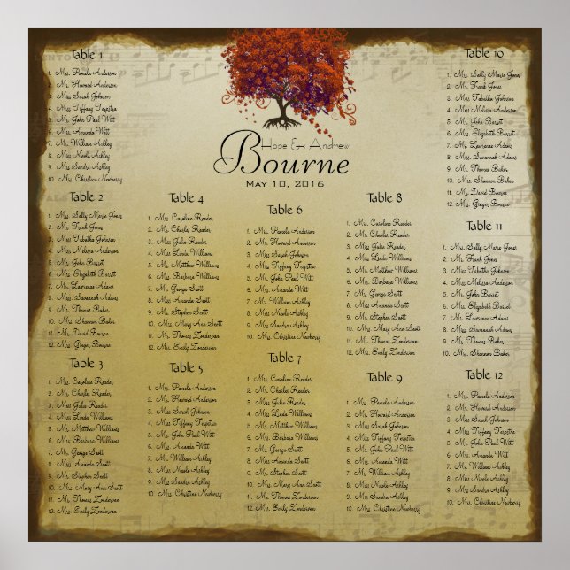 Poster Sièges de la Renaissance médiévale Graphique 12 Ta (Devant)