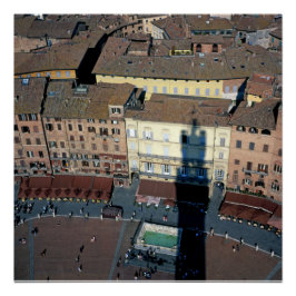 Poster Sienne Toscane Italie