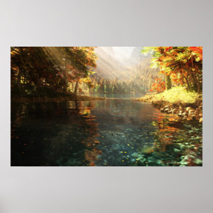 Poster Sierra automne