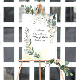 Poster Signal d'accueil mariage