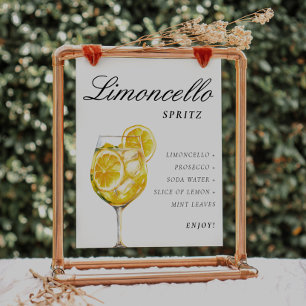 Poster Signal Limoncello Spritz Signature Boisson