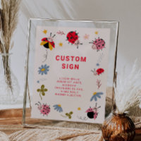Signal personnalisé de la fête d'anniversaire de L