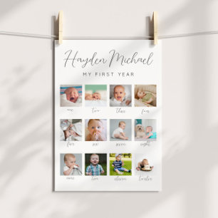 Poster Signal photo Anniversaire de la première année