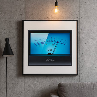 Poster Signal VU Meter
