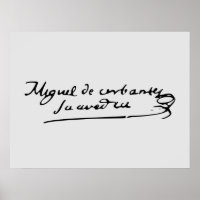 Signature Cervantes