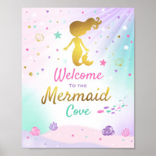 Poster Signature De La Fête De La Sirène Bienvenue À Merm