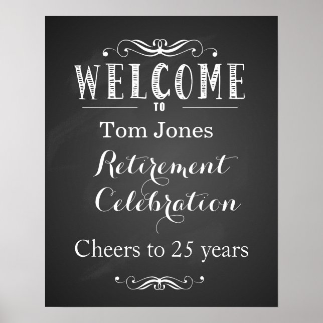 Poster Signature du parti de retraite (Devant)