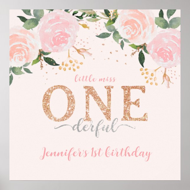 Poster SIGNE ANNIVERSAIRE DE PETITE MAISON D'OR Onederful (Devant)