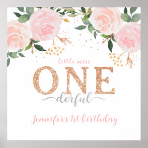 Poster SIGNE ANNIVERSAIRE DE PETITE MAISON D'OR Onederful