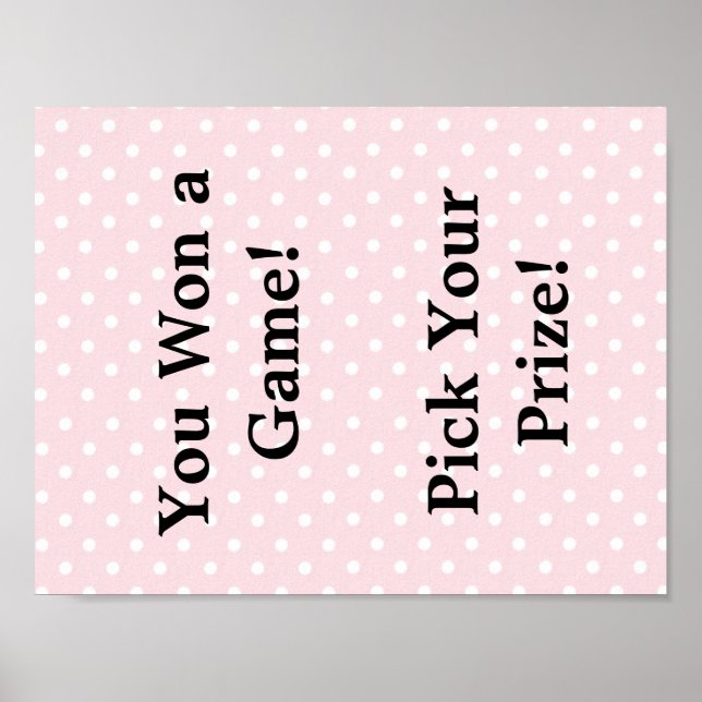 POSTER SIGNE BABY SHOWER (Devant)