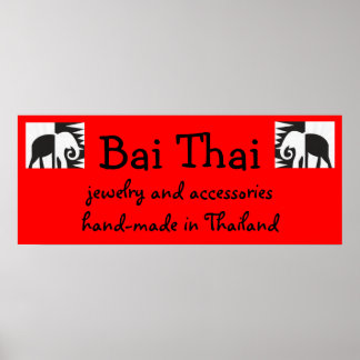 Poster SIGNE BAIE Thai