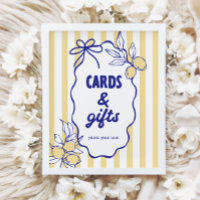 SIGNE CIAO BABY Lemon Cartes et cadeaux méditerran
