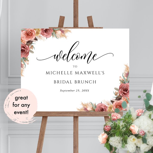Poster Signe de bienvenue Mariage / Autre en Herbe de Pam (Créateur téléchargé)