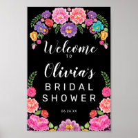 Signe de bienvenue pour une fête de mariage Fiesta