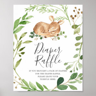 Poster Signe de chevalier Baby shower