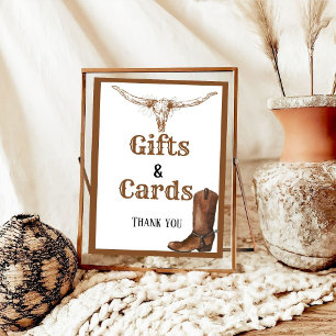 Poster SIGNE DE Fête des mariées DES DONS ET CARTES OCCID