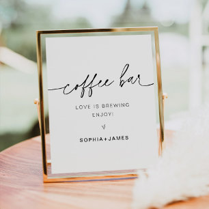 Poster SIGNE DE LA BARRE À Café EVERLEIGH