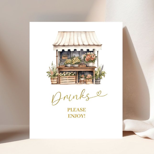 Poster Signe de la fête des boissons de la marque (Créateur téléchargé)