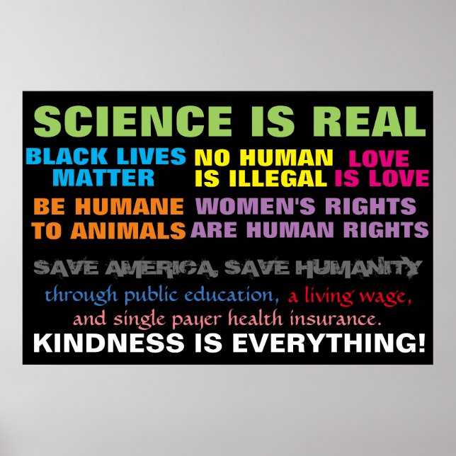 Poster Signe de la manifestation de la mairie (Devant)