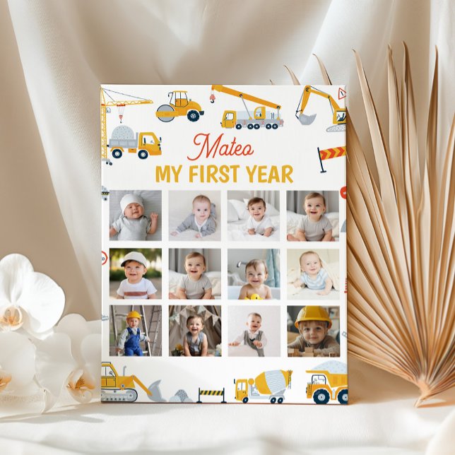 Poster Signe de la première année de la photo (Créateur téléchargé)