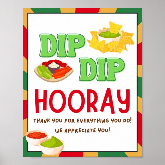 Poster Signe de la semaine d'appréciation, Signe d'appréc (Devant)