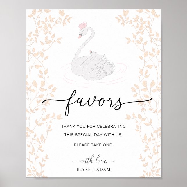 Poster SIGNE DES FEMMES DE LA Princesse DE Swan (Devant)