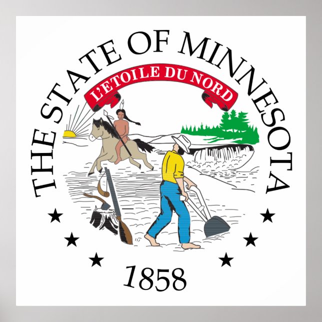 Poster Signe du Minnesota (Devant)
