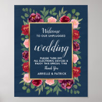 SIGNE Mariage NON BOUILLÉ DE LA Marine Bleue Bourg