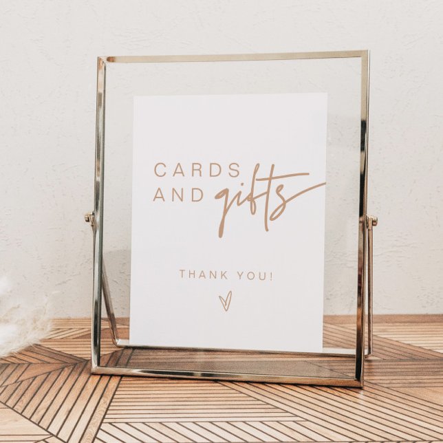 Poster SIGNE MARLO Boho Terre Tone Beige Cartes & Cadeaux (Créateur téléchargé)