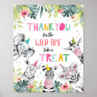 Signe Merci Wild Time Safari Party Animaux