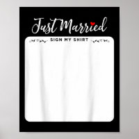 SIGNE SEULEMENT MARIÉ Ma Chemise - Mariée & Gr