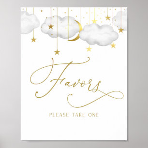 Poster Signe Twinkle Little Star Baby shower Faveurs
