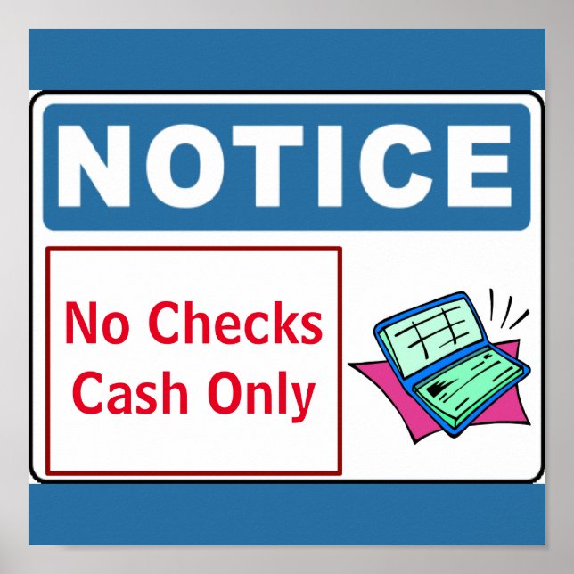 Poster Signer, aucun contrôle ajouter du texte, Signer (Devant)