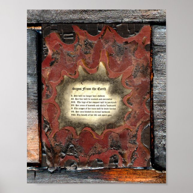 Poster Signes De La Terre (Devant)
